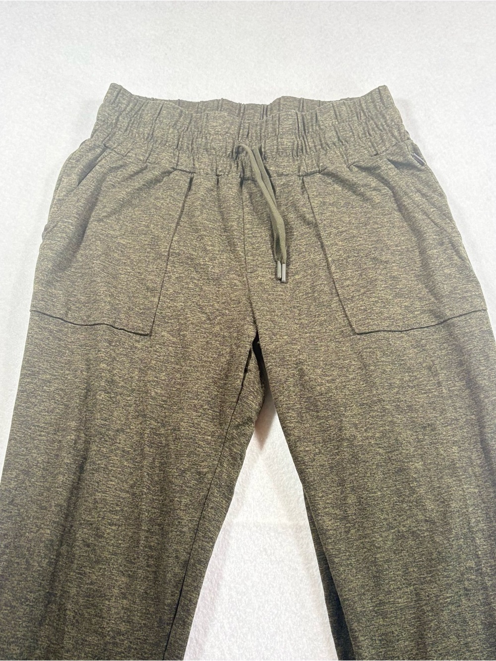 Mondetta Olive Mélange Relaxed Drawstring Joggers